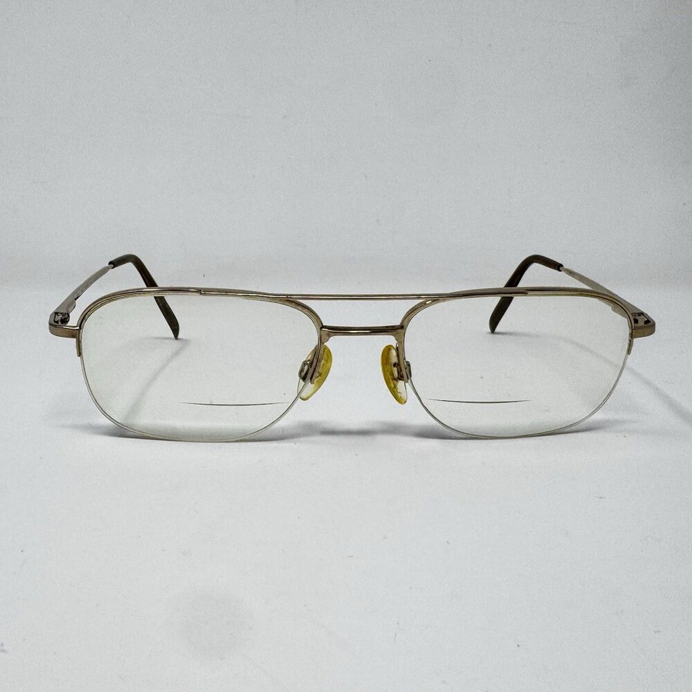 Charmant CH8145 GP Gold Pure Titanium Eyeglass Frames 53-18-140